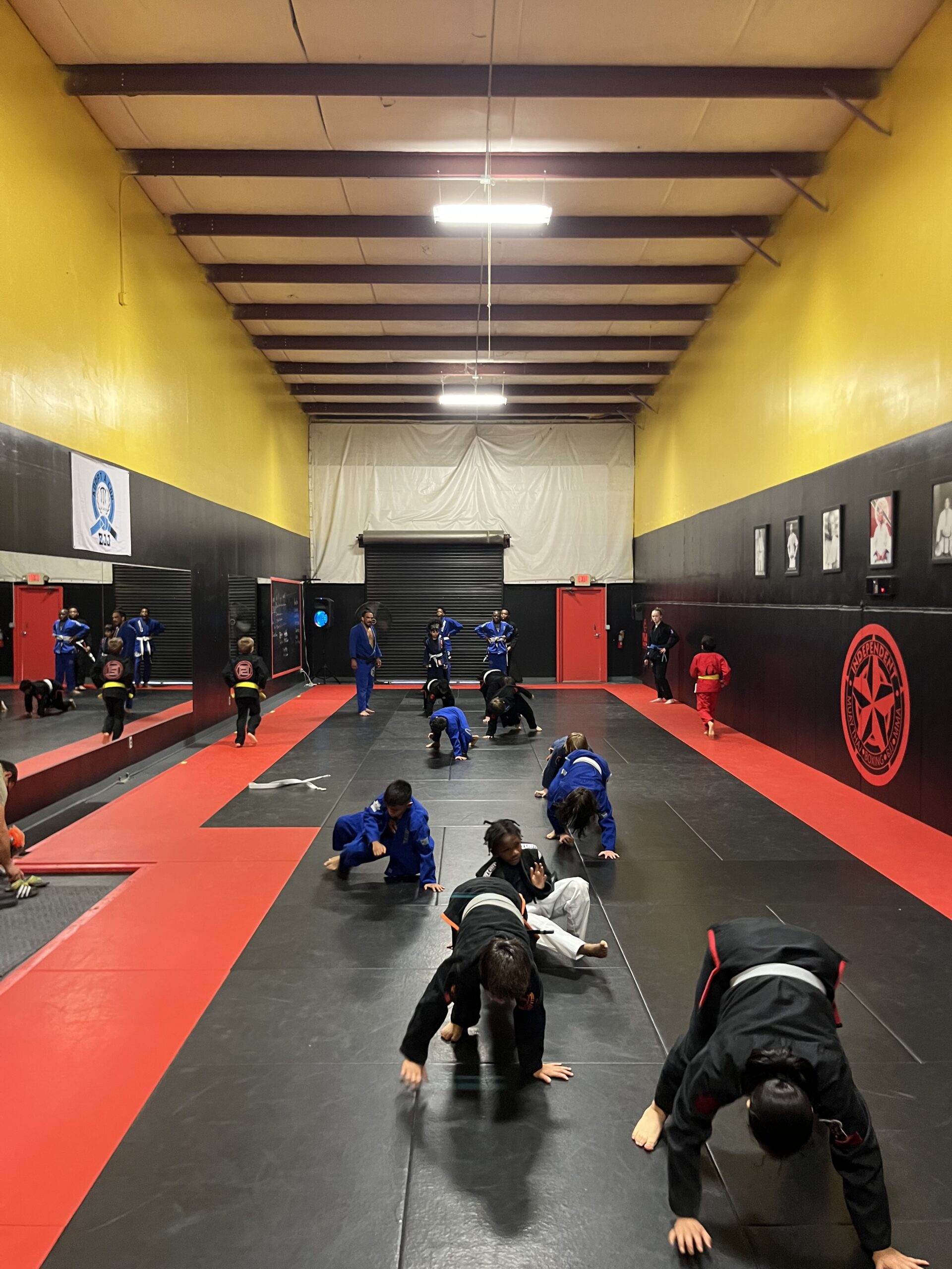 Independent MMA & Fitness of McDonough Kids BJJ WarmUps