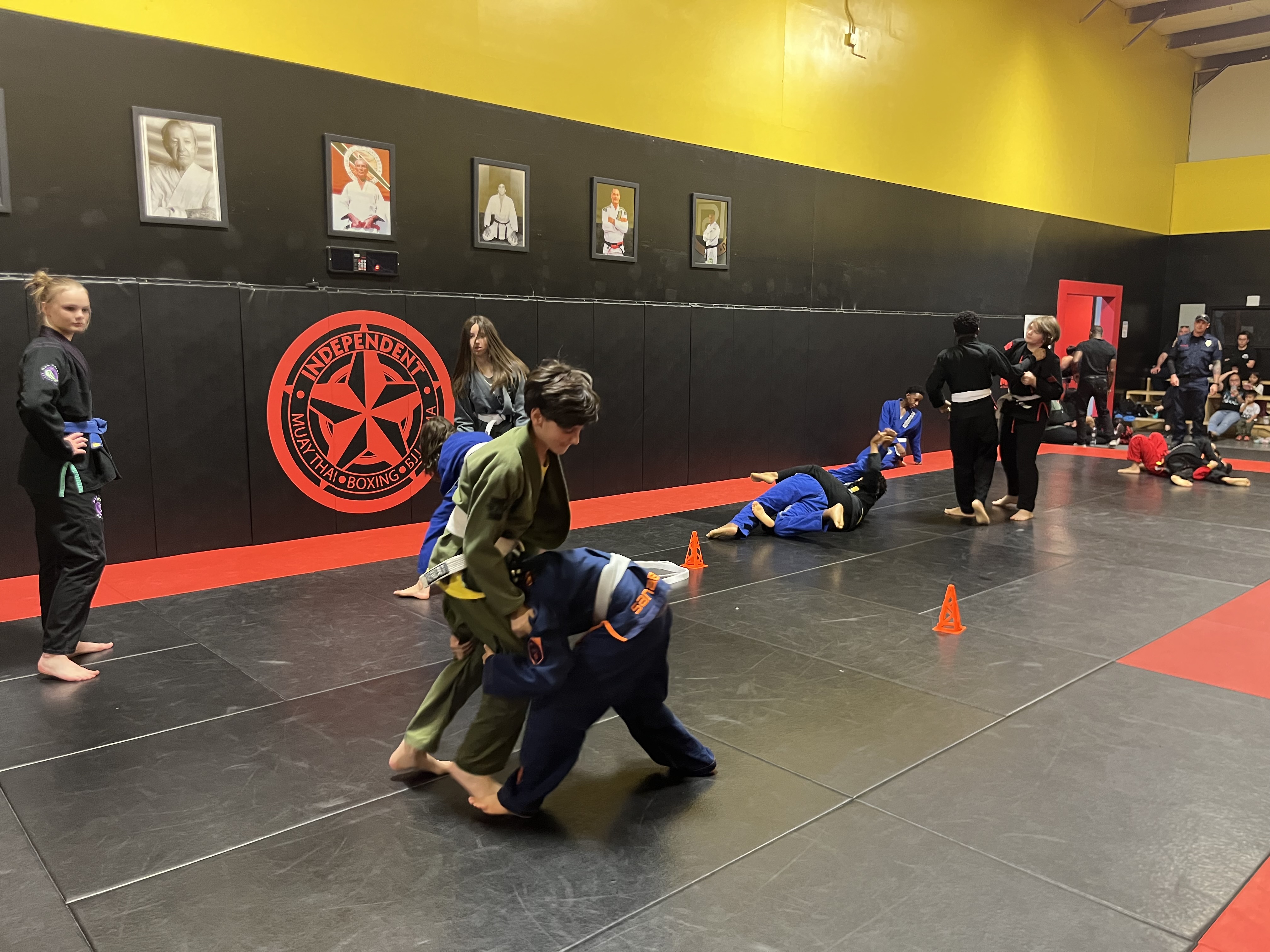 Independent MMA & Fitness of McDonough Kids BJJ Rolling