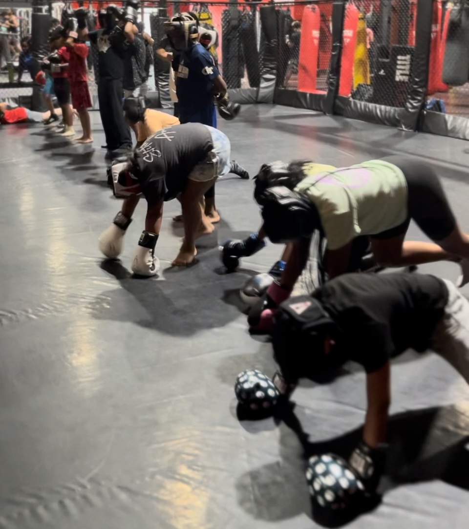 Independent MMA & Fitness of McDonough Kids BJJ WarmUps